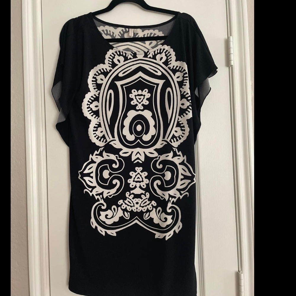 Madison dress with tie